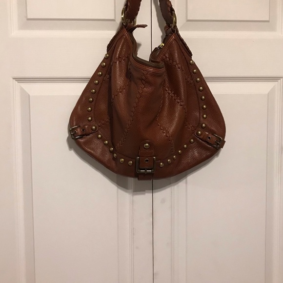 Isabella Fiore Leather Studded Purse - Picture 2 of 12